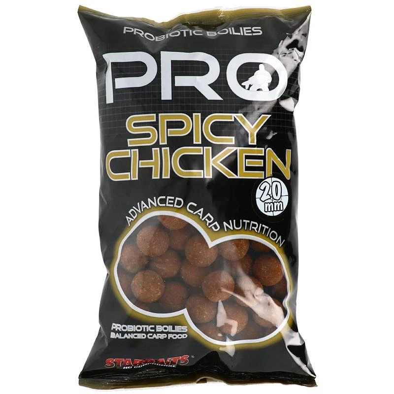 BOUILLETTE STARBAITS PRO SPICY CHICKEN BOILIES 1 BOUILLETTE STARBAITS PRO SPICY CHICKEN BOILIES
