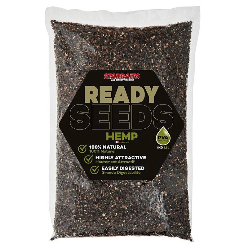 GRAINE PRÉPARÉE STARBAITS READY SEEDS HEMP 1 GRAINE PRÉPARÉE STARBAITS READY SEEDS HEMP