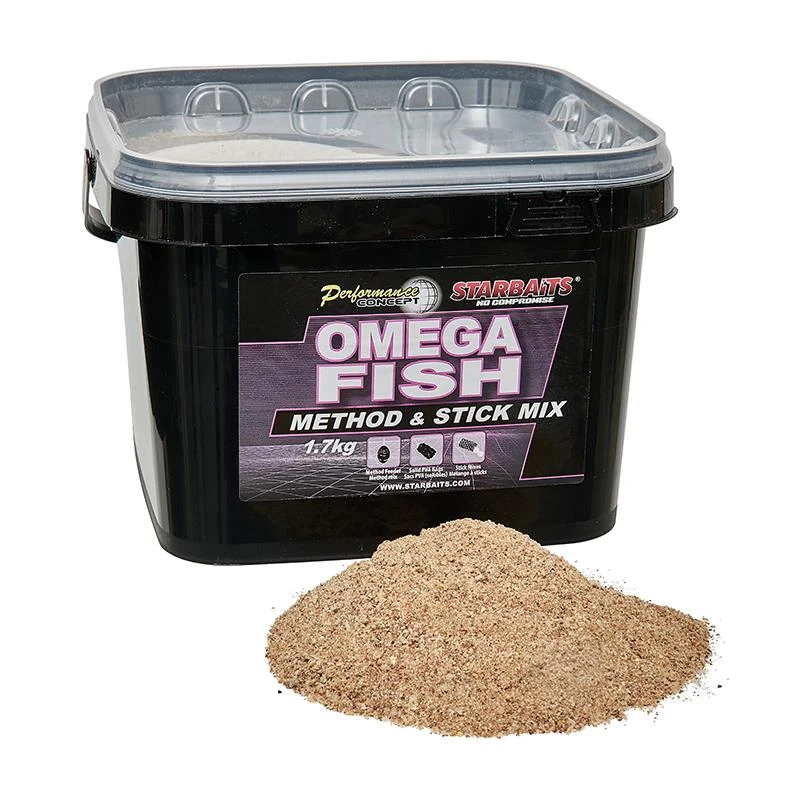 METHOD MIX STARBAITS PERFORMANCE CONCEPT OMEGA FISH METHOD & STICK MIX 1 METHOD MIX STARBAITS PERFORMANCE CONCEPT OMEGA FISH METHOD & STICK MIX