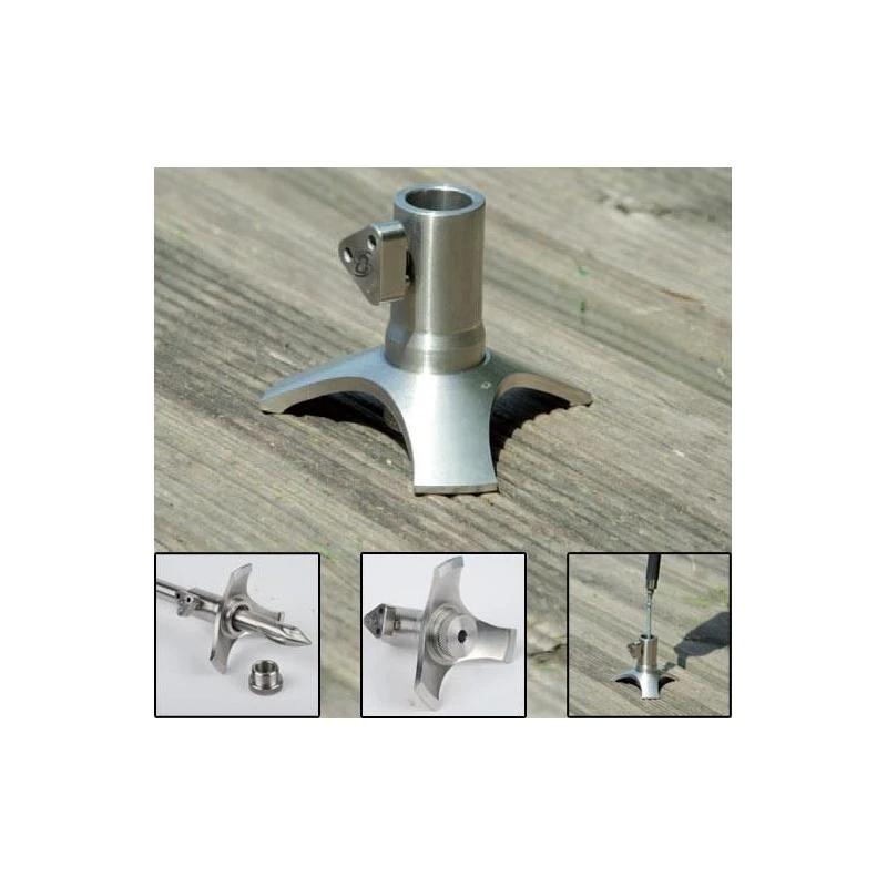 SUPPORT ANTI ROTATION CARP SPIRIT INOX 300 DECK STAND AND ANTI TWIST COLLAR 1 SUPPORT ANTI ROTATION CARP SPIRIT INOX 300 DECK STAND AND ANTI TWIST COLLAR